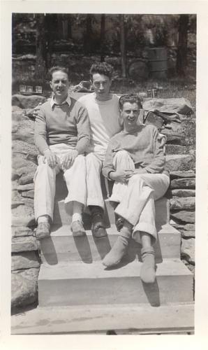 BillD LewD Jimmie McCormack Dock 1938