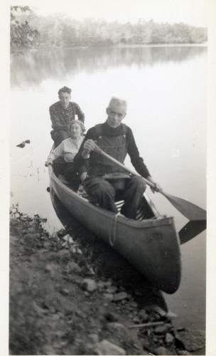 1940 October Bill Mother Davids and Dad Davids 