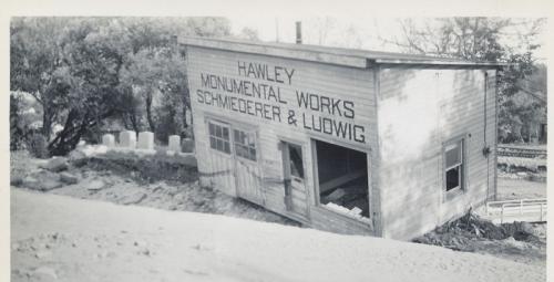1942, May 30, Hawley after the flood of May 23rd