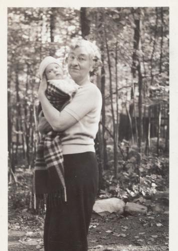 1942 October 11 Janet Ruth Davids and Gandma Davids