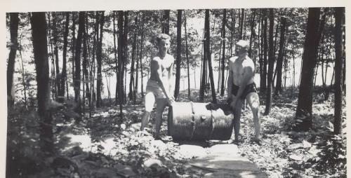 1944 July 30 Our new incinerator Law of the Sea George and Harry