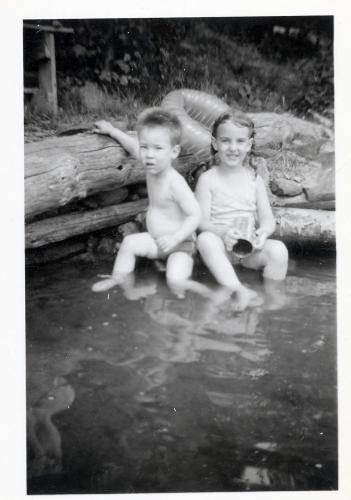 1948 June Ted and Janet