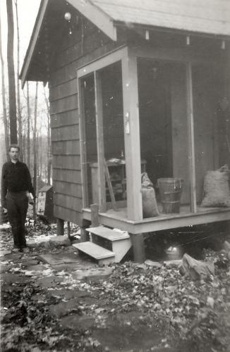 Back Porch Lake T Uncle Lew 1947