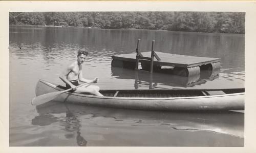 Dad Canoe 1940