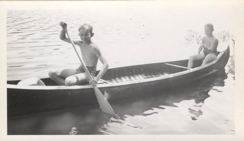 GeorgeHarryCanoe1941
