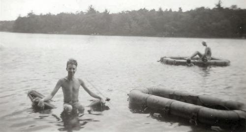 Uncle Lew Lake T Rafts 1948