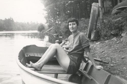 Lake T Boat Aunt Dea 1954