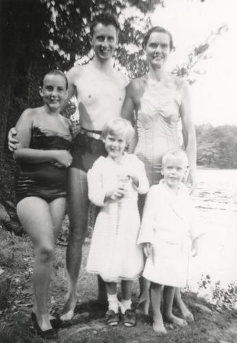 Lake T Davids Southern Family 1954