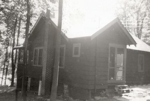Lake T House Rear View 1954