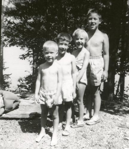Little Lewis Ricky Judy Teddy Lake T 1954