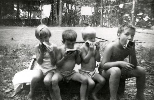 Watermellon Lake T Badmitton Court 1954