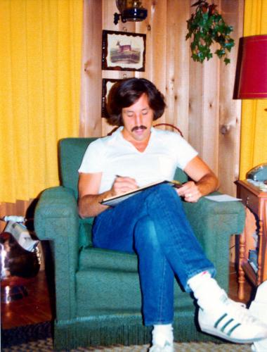 1975 August 19 Ted at Lake T