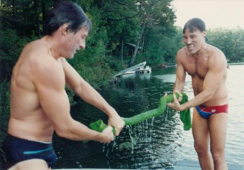 11 September 1988 Towell fell in the water